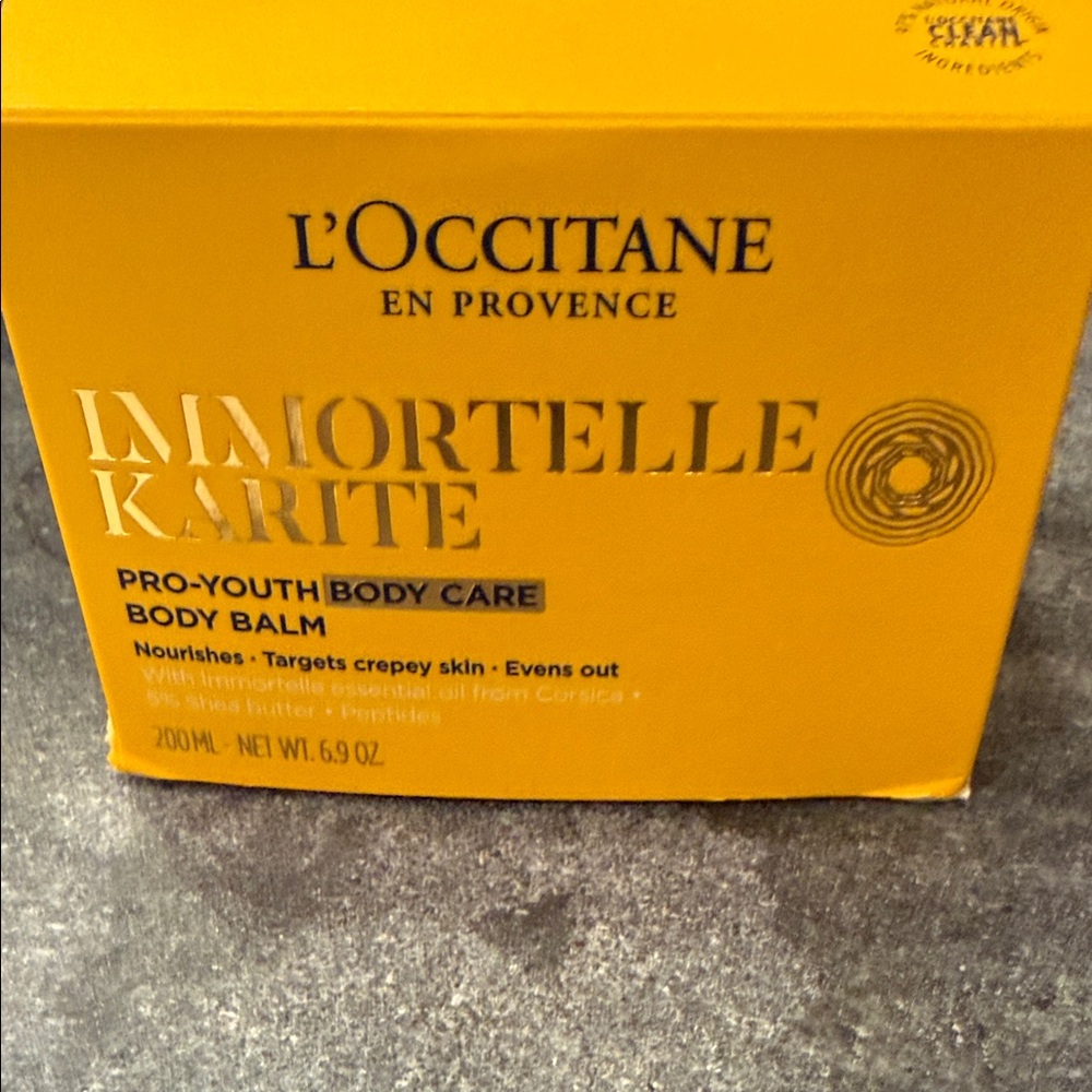 L'OCCITANE Immortelle Karite Pro-Youth Body Balm - Yellow - Picture 2 of 3